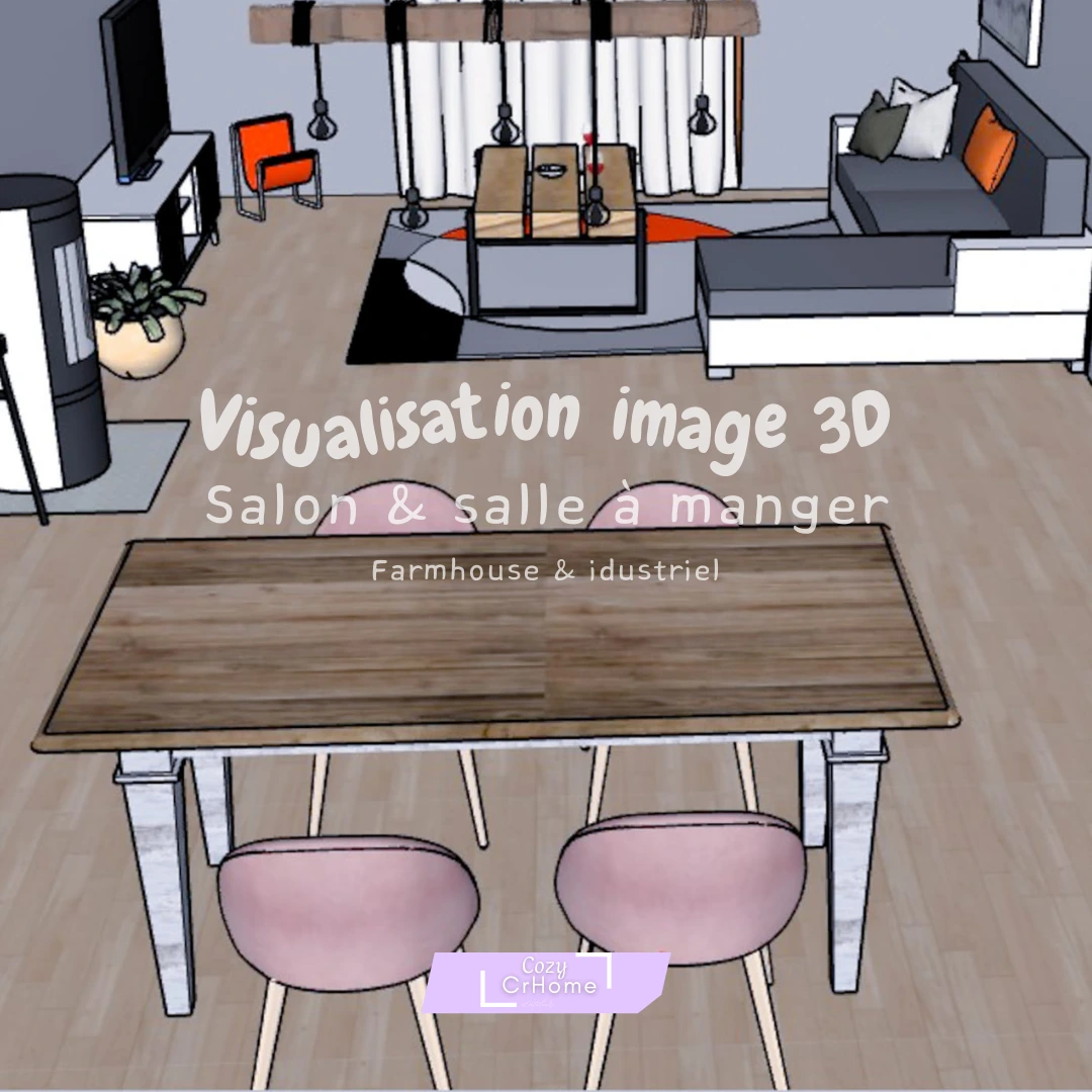 Modélisation 3D Industriel Farmhouse