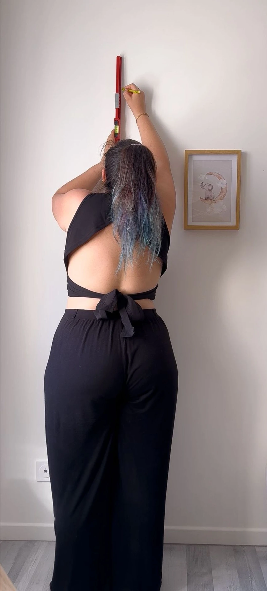 Chambre enfant jungle travaux